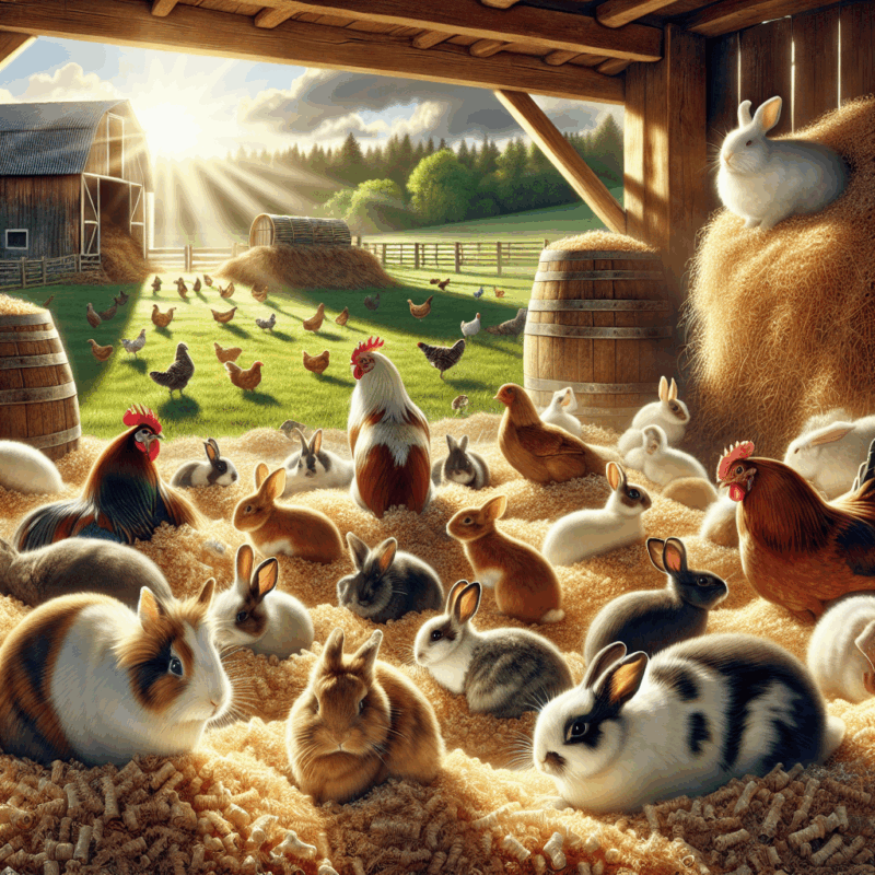 Derfor vælger flere spåner til kaniner, høns og marsvin